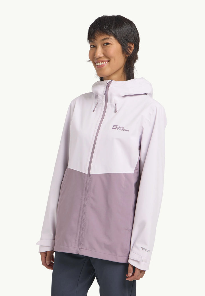Jack Wolfskin Weiltal 2L Jacket Womens Pale Lavendar