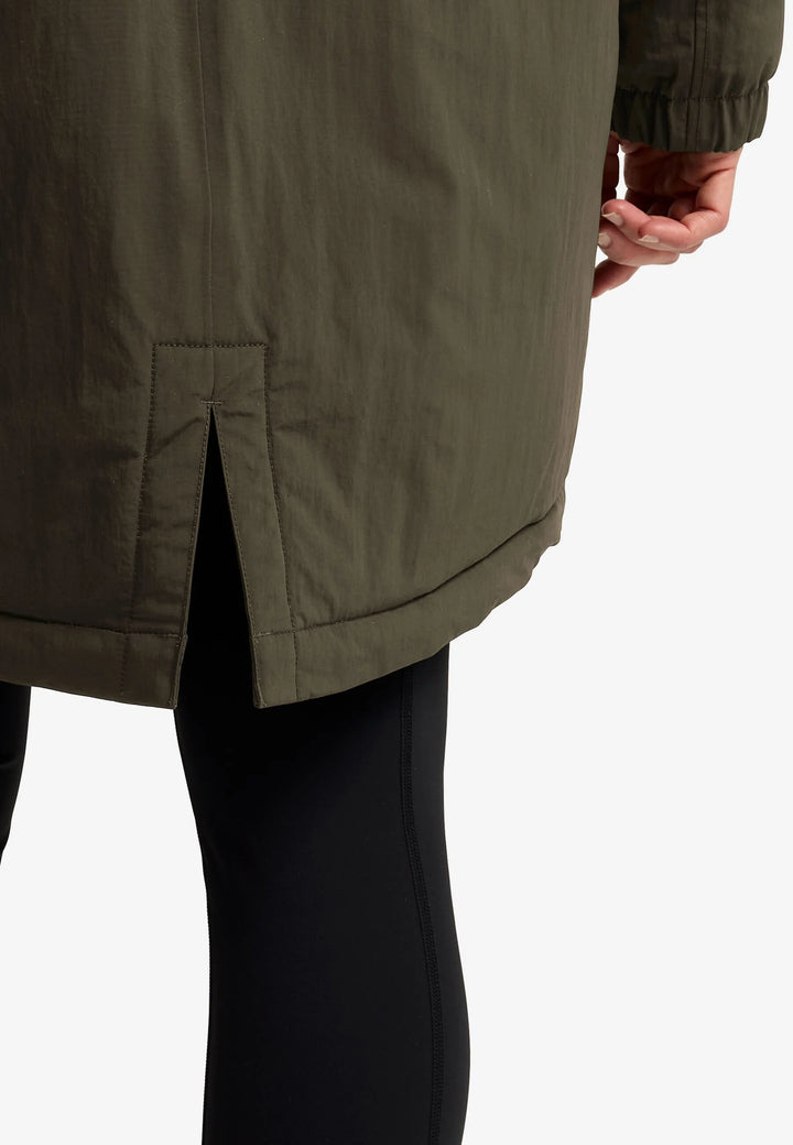 Jack Wolfskin Chilly Frost Parka Womens Obsidian Moss