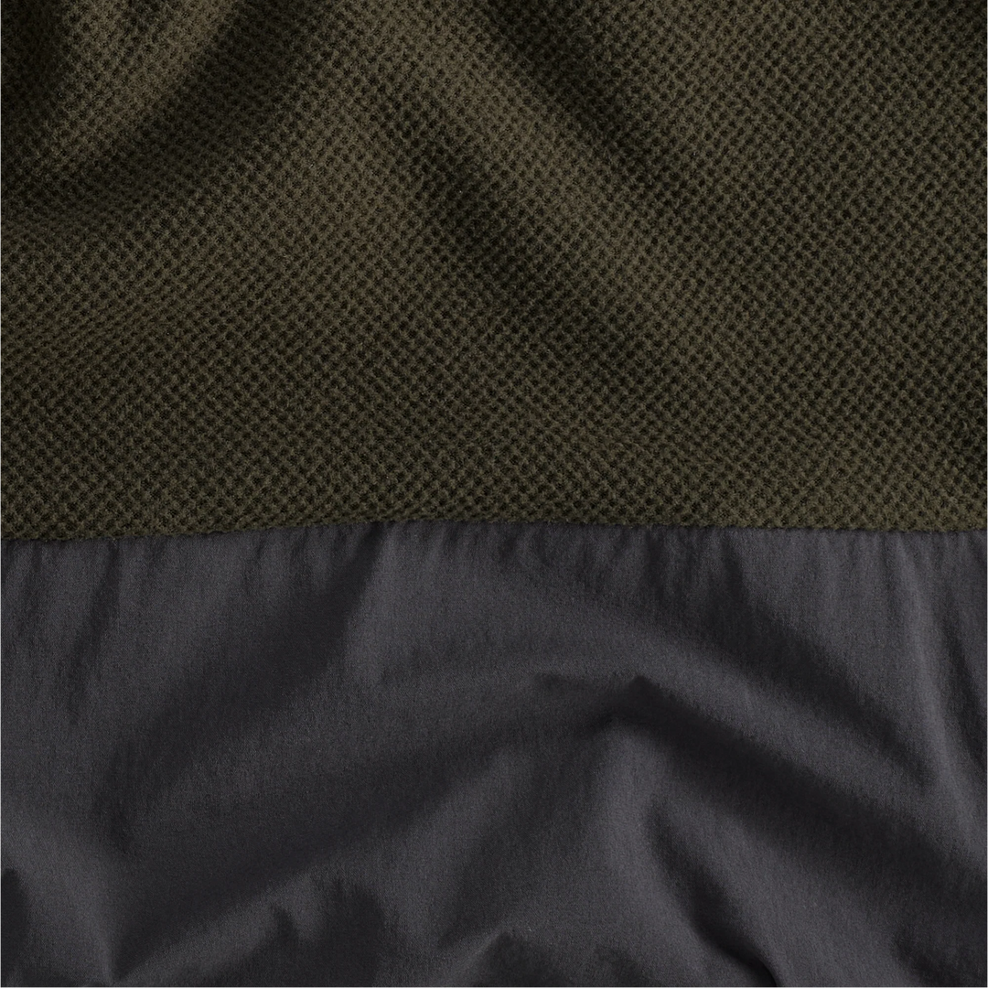 Jack Wolfskin Cold Ridge Crewneck Mens Obsidian Moss