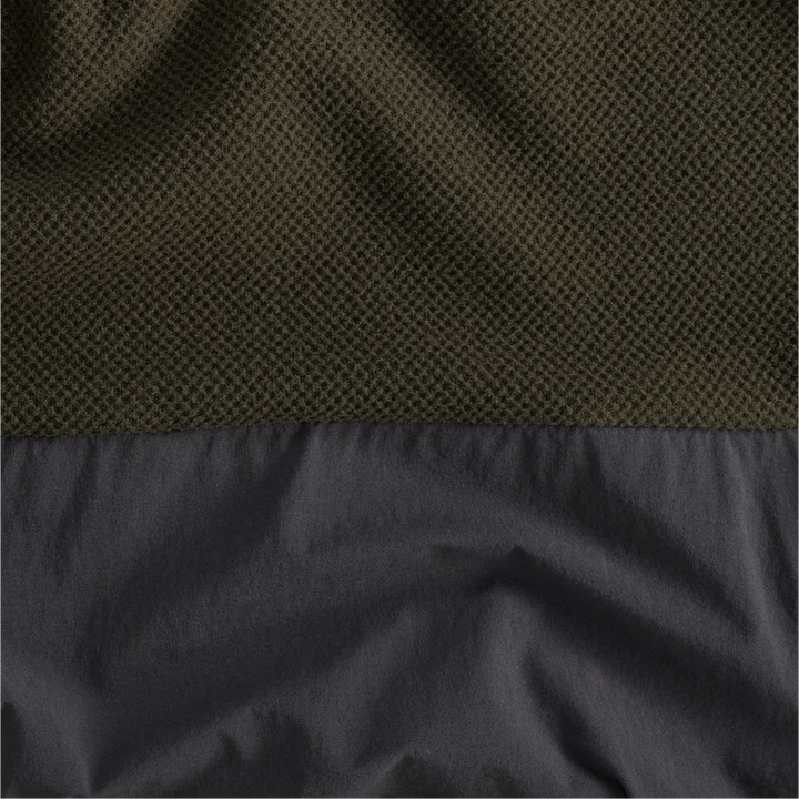 Jack Wolfskin Cold Ridge Crewneck Mens Obsidian Moss