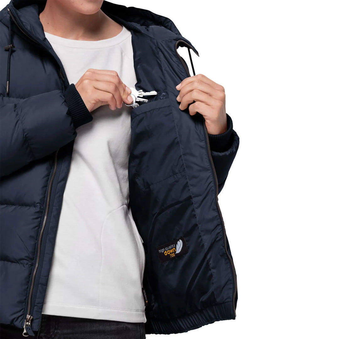 Jack Wolfskin Crystal Palace Jacket Womens Midnight Blue