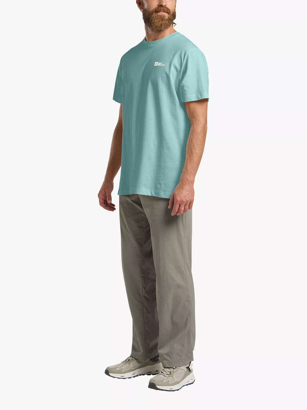 Jack Wolfskin Essential T-Shirt Mens Soft Jade