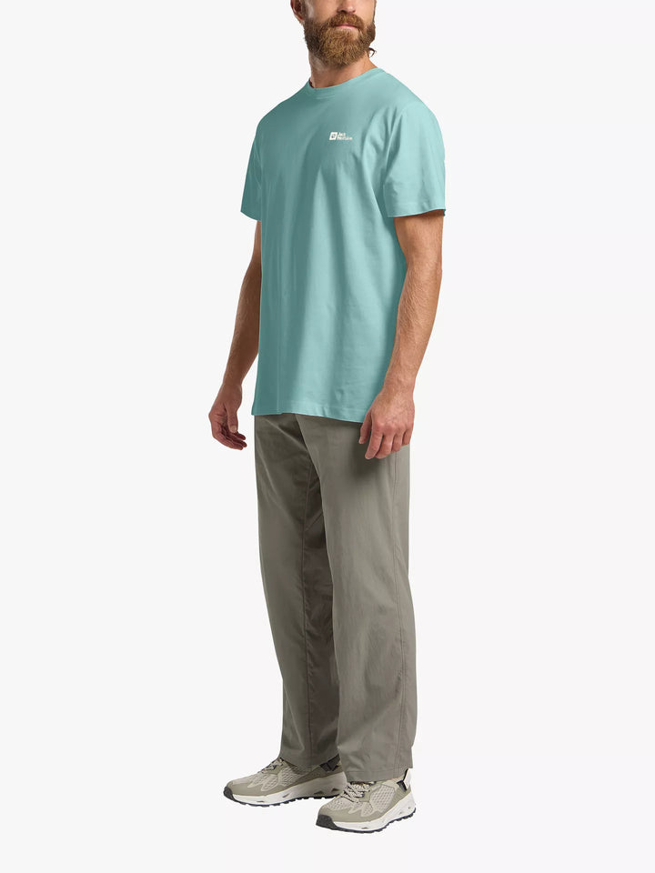 Jack Wolfskin Essential T-Shirt Mens Soft Jade
