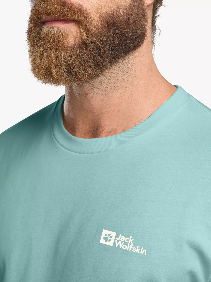 Jack Wolfskin Essential T-Shirt Mens Soft Jade