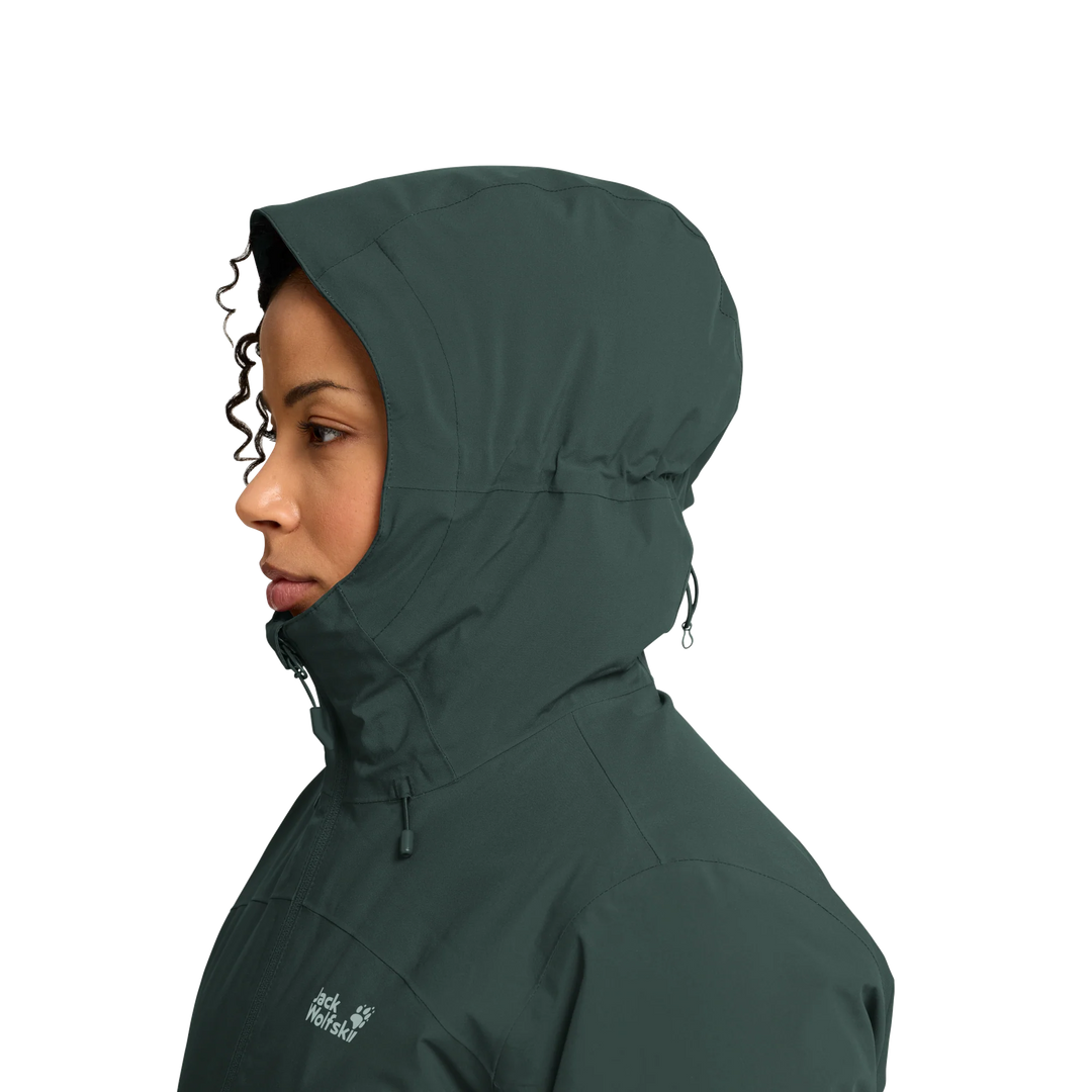 Jack Wolfskin Heidelstein Insulated Jacket Womens Sago Palm