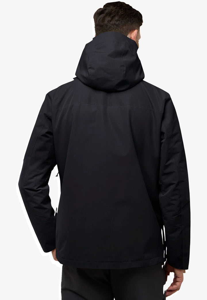 Jack Wolfskin Jasper 3 in 1 Jacket Mens Black