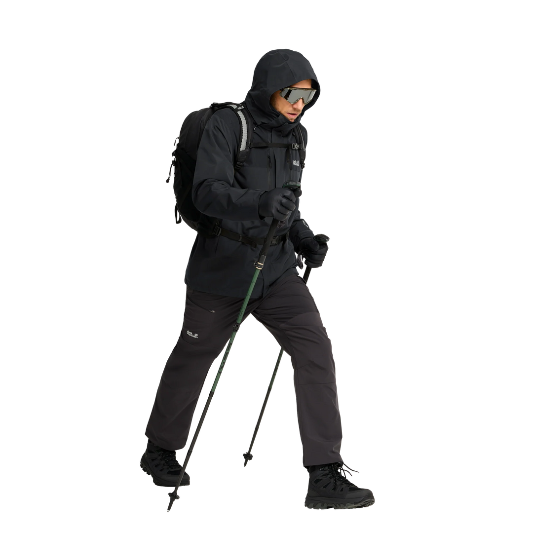Jack Wolfskin Jasper Pro 2L Waterproof Jacket Mens Phantom