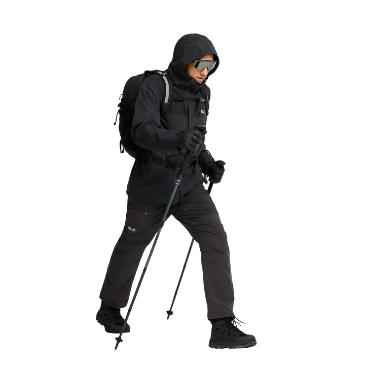 Jack Wolfskin Jasper Pro 2L Waterproof Jacket Mens Phantom