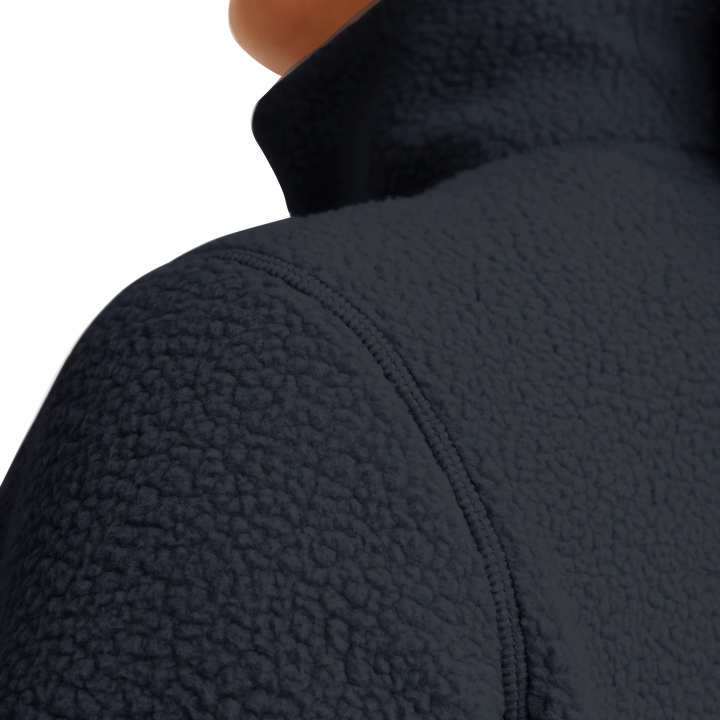 Jack Wolfskin Lite Curl Half Zip Fleece Womens Dark Navy
