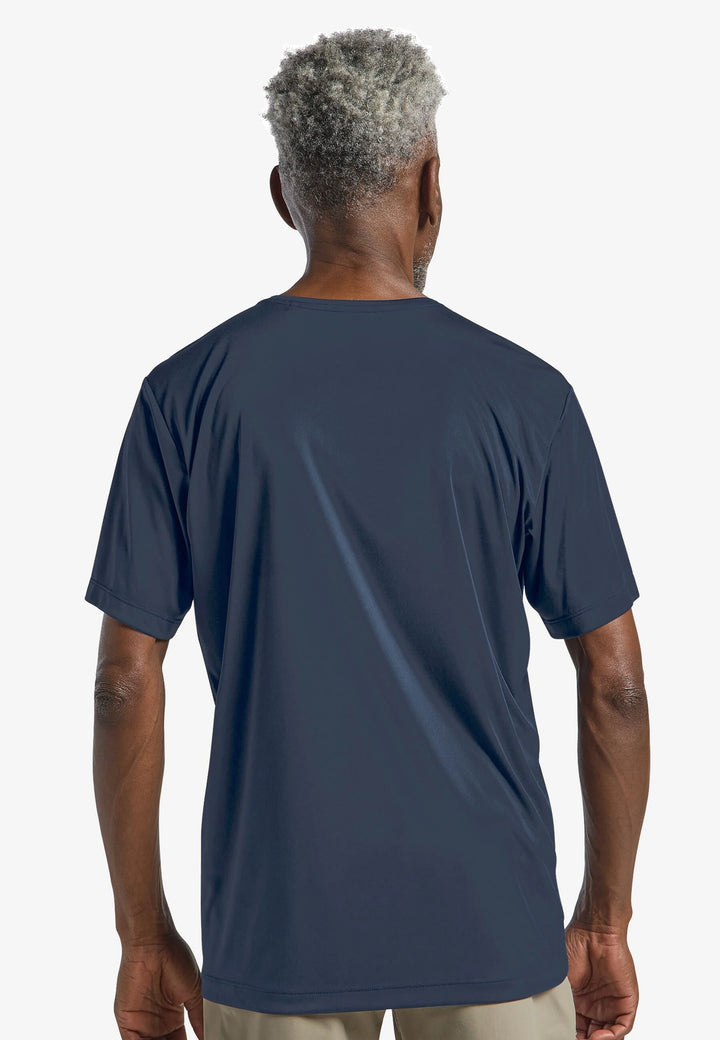 Jack Wolfskin Peak Graphic Tee Mens New Mountain Midnight Sky