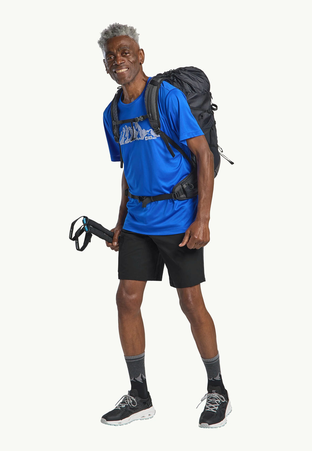 Jack Wolfskin Pico Trail Shorts Mens Phantom