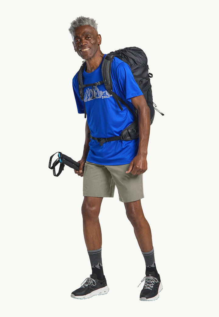 Jack Wolfskin Pico Trail Shorts Mens Stone