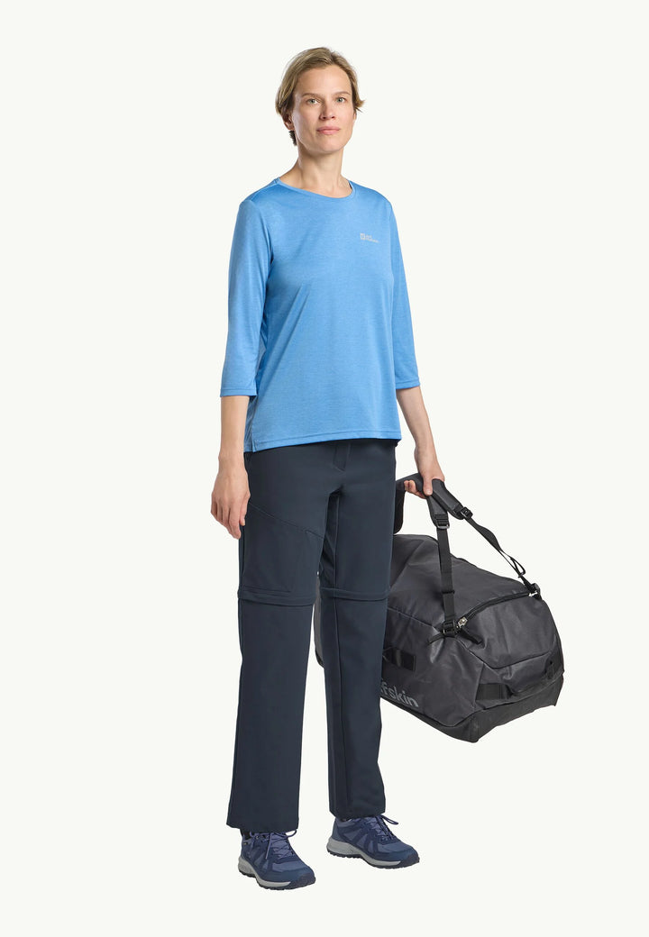 Jack Wolfskin Pico Trail Zip Off Pants Womens Midnight Sky