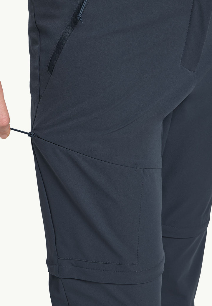 Jack Wolfskin Pico Trail Zip Off Pants Womens Midnight Sky