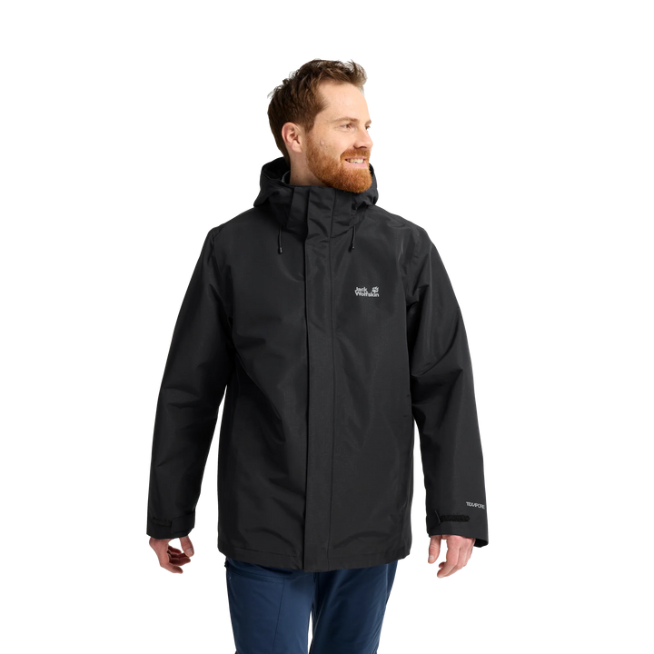 Jack Wolfskin Pinetrail 3 in 1 Jacket Mens Black