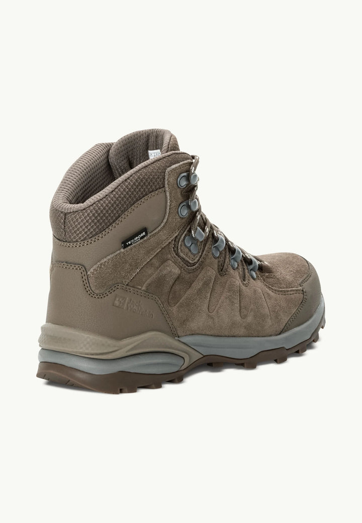 Jack Wolfskin Refugio Texapore Mid Womens Chestnut