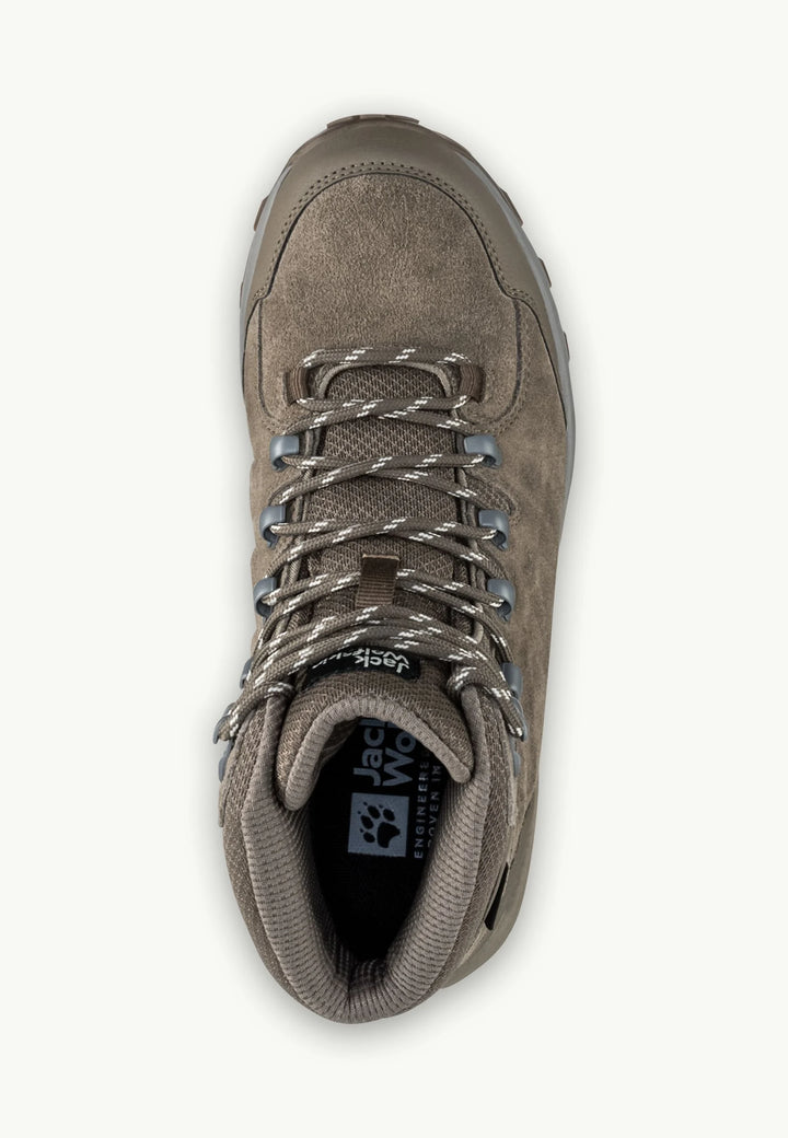 Jack Wolfskin Refugio Texapore Mid Womens Chestnut