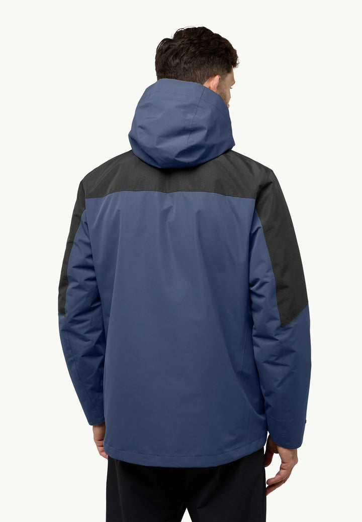 Jack Wolfskin Romberg 3 in 1 Jacket Mens Midnight Sky