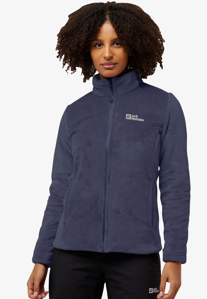 Jack Wolfskin Rotwand 3 in 1 Jacket Womens Midnight Sky