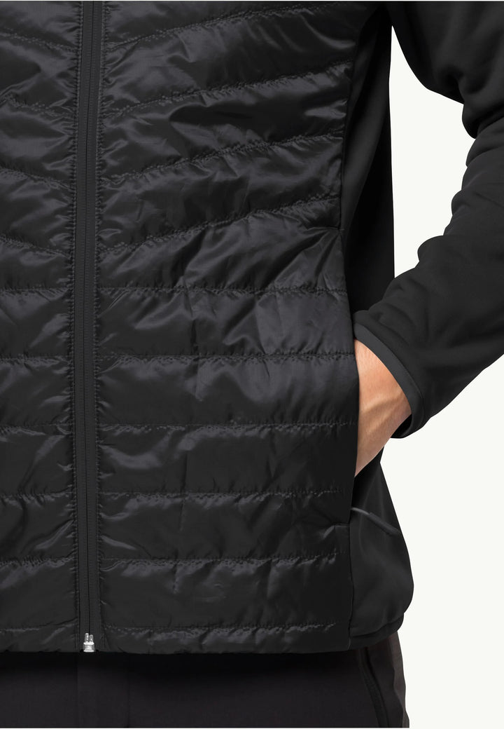 Jack Wolfskin Routeburn Pro Hybrid Jacket Mens Black