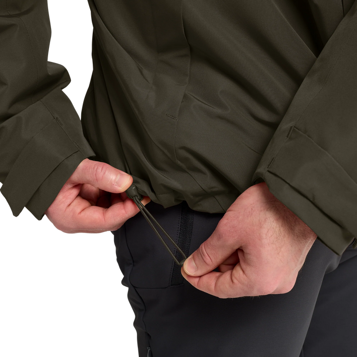Jack Wolfskin Stonelite 3 in 1 Jacket Men Obsidian Moss