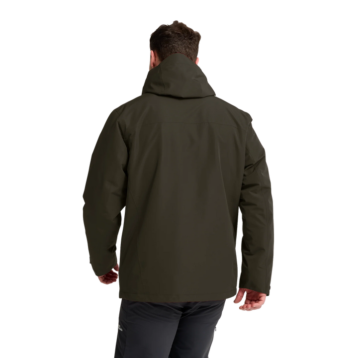 Jack Wolfskin Stonelite 3 in 1 Jacket Men Obsidian Moss
