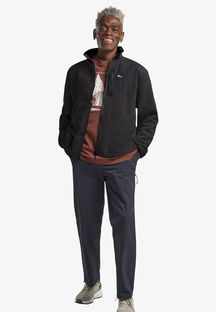 Jack Wolfskin Sumetro Full Zip Fleece Mens Black