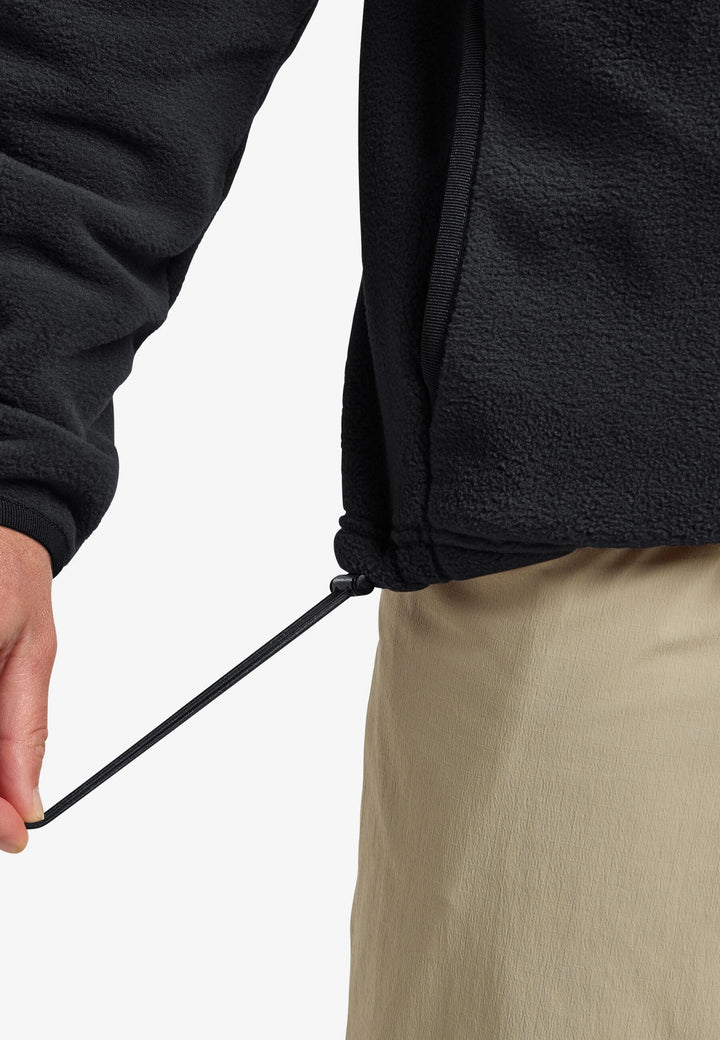 Jack Wolfskin Sumetro Half Zip Fleece Mens Black