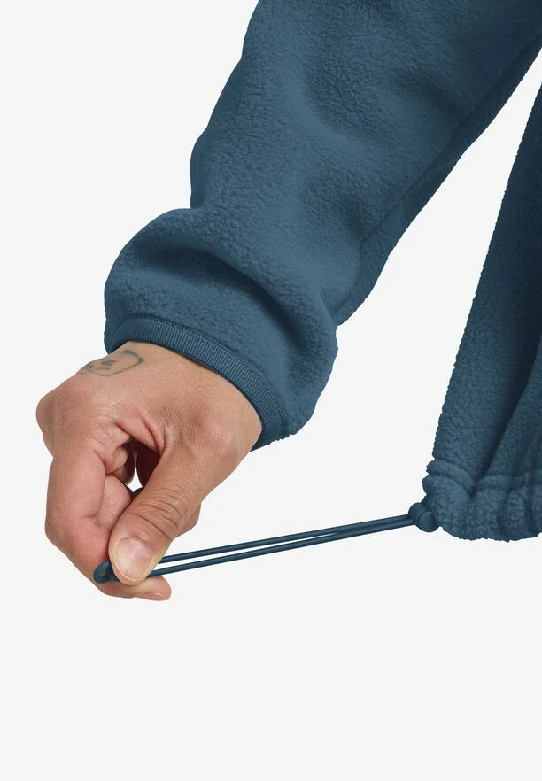 Jack Wolfskin Sumetro Half Zip Fleece Womens Aluminium Blue