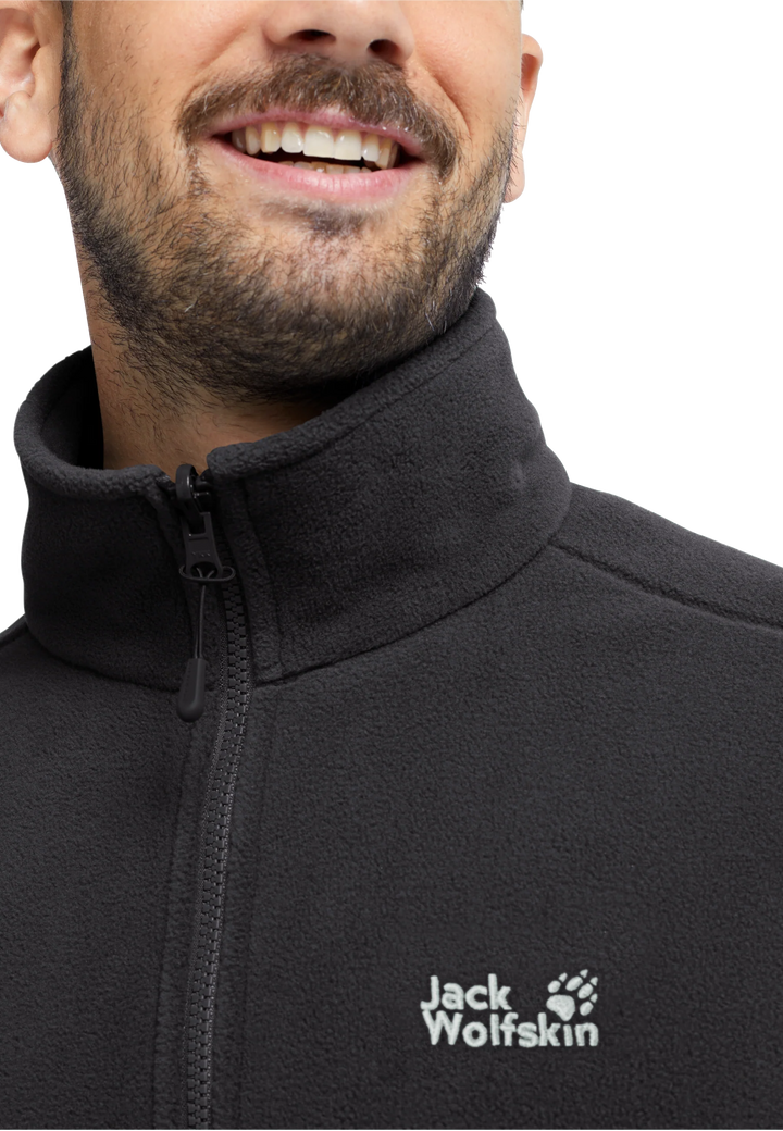 Jack Wolfskin Taunus 200 Full Zip Fleece Mens Black