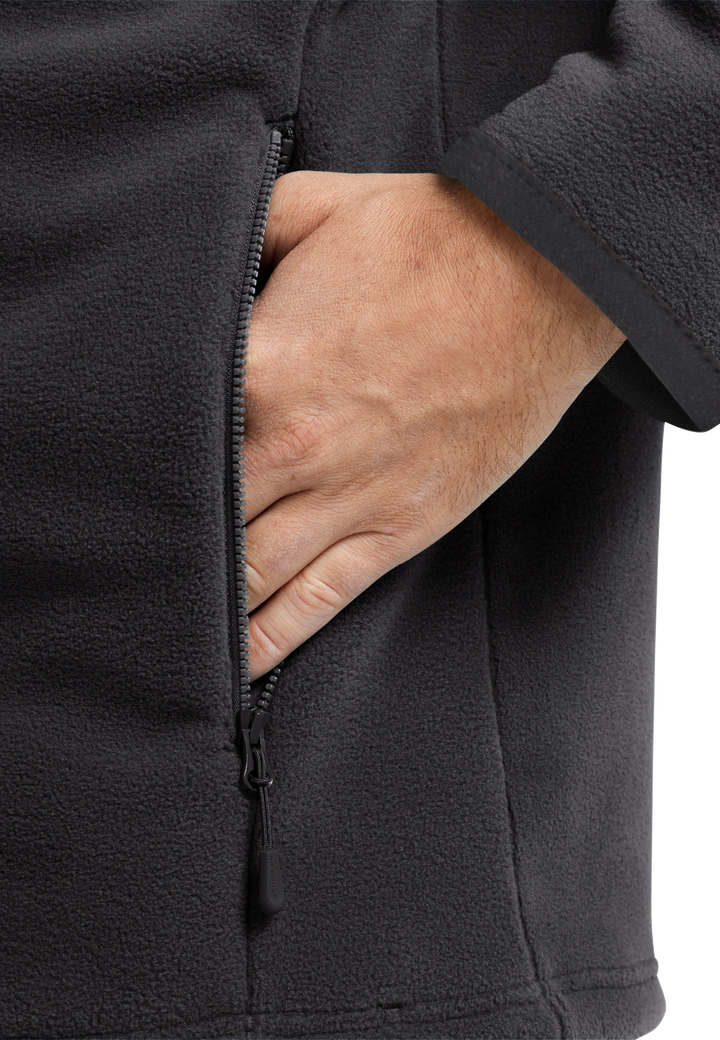 Jack Wolfskin Taunus 200 Full Zip Fleece Mens Black
