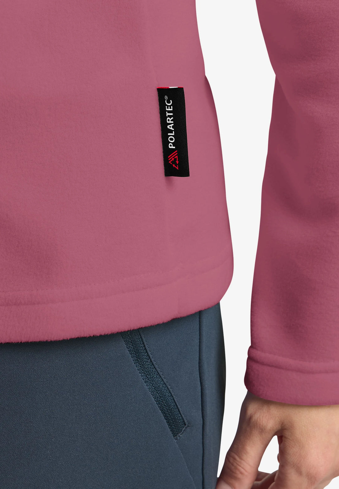 Jack Wolfskin Taunus Half Zip Fleece Womens Raisin