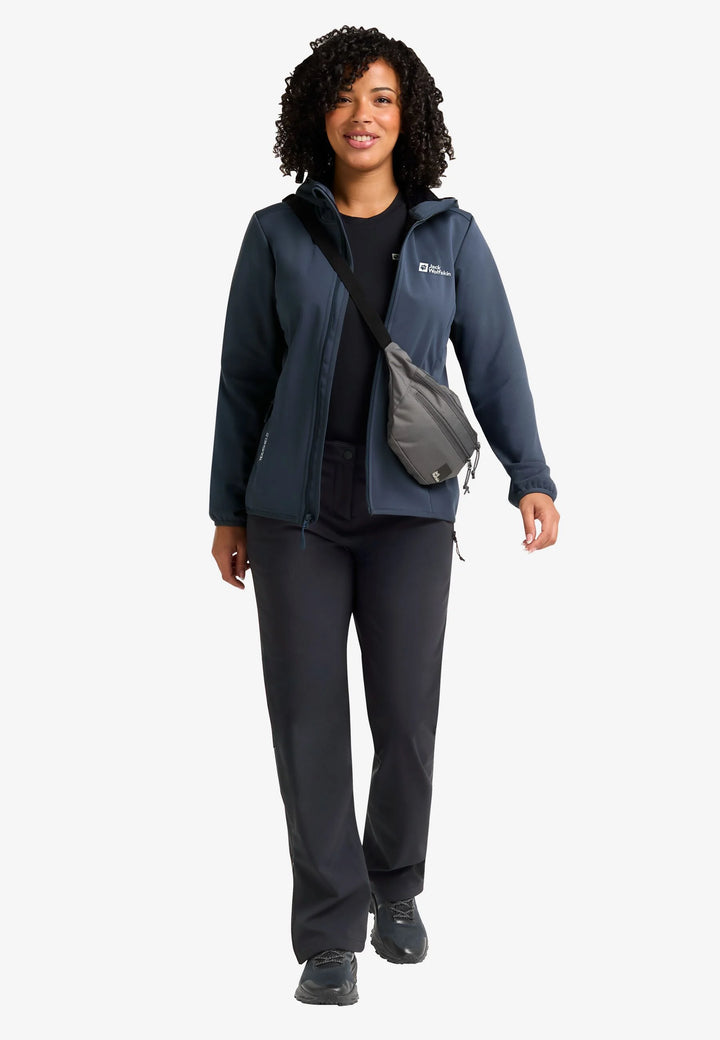 Jack Wolfskin Trek Terrain Pant Womens Black