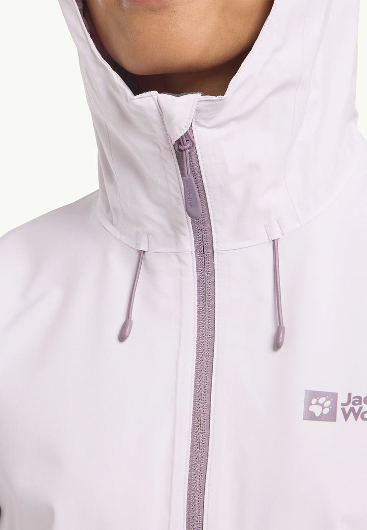 Jack Wolfskin Weiltal 2L Jacket Womens Pale Lavendar