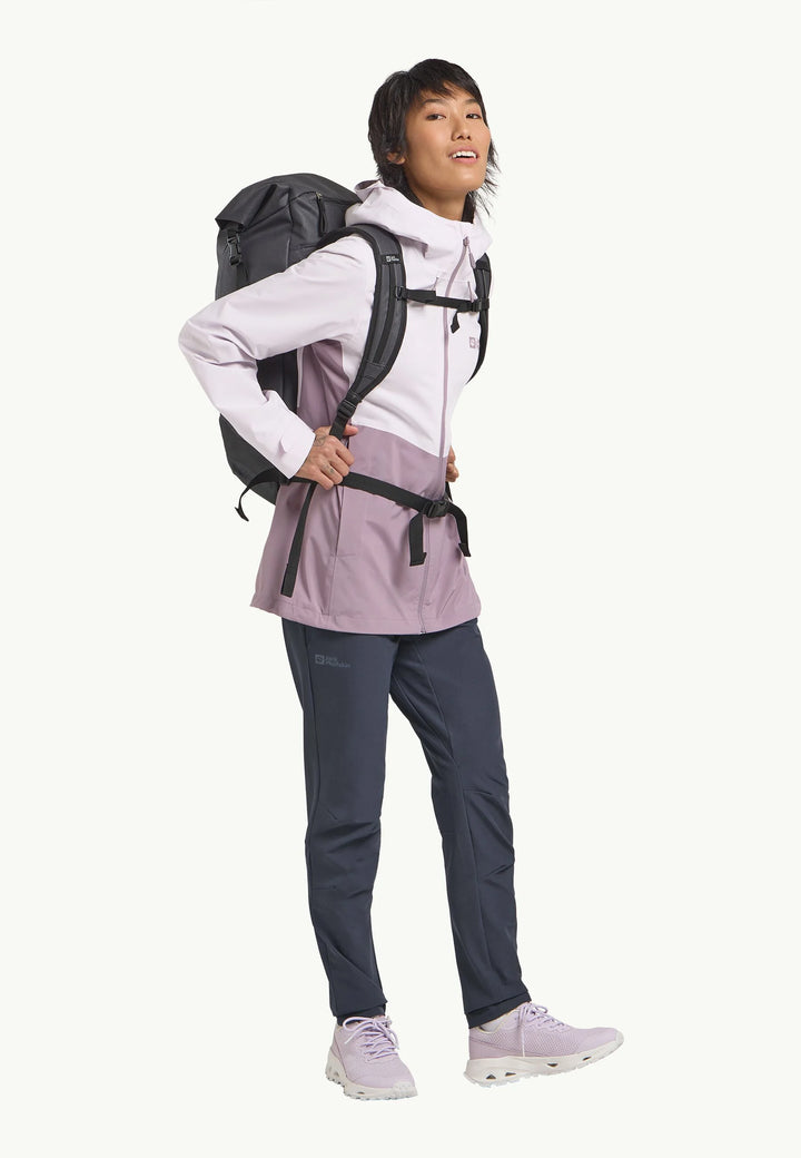 Jack Wolfskin Weiltal 2L Jacket Womens Pale Lavendar