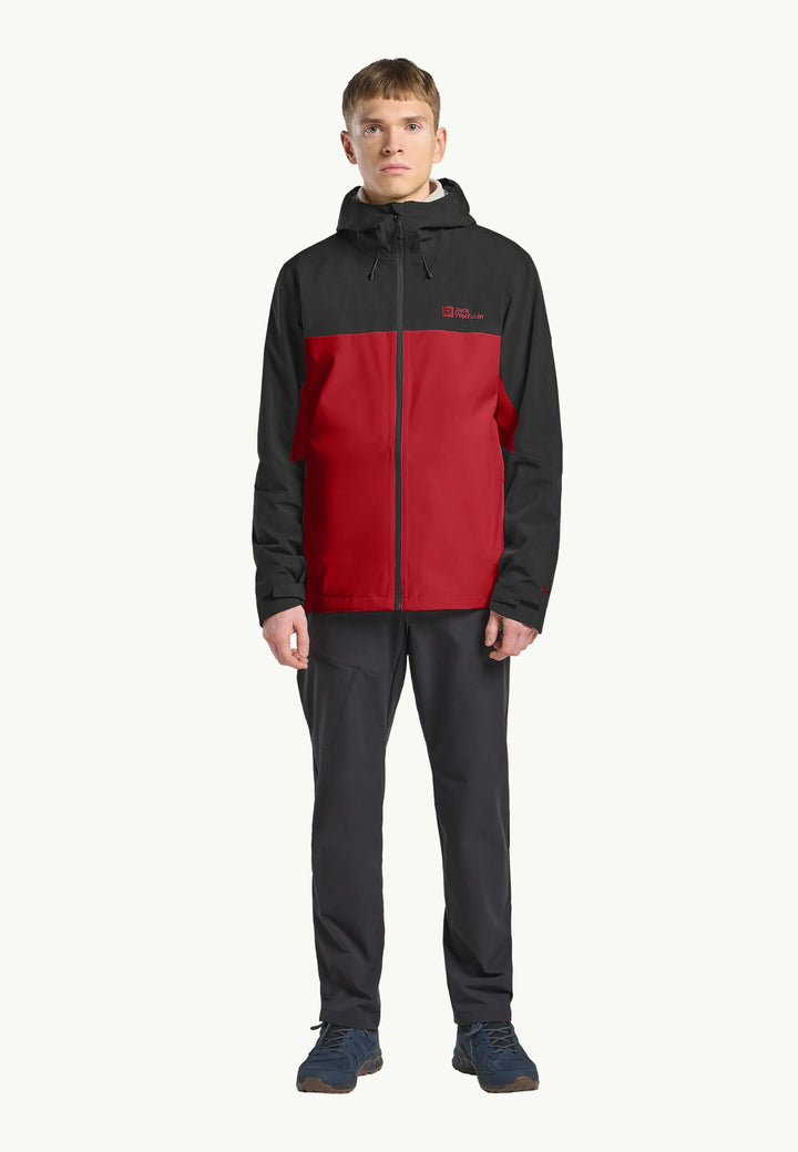 Jack Wolfskin Weital 2L Jacket Mens Adrenaline Red