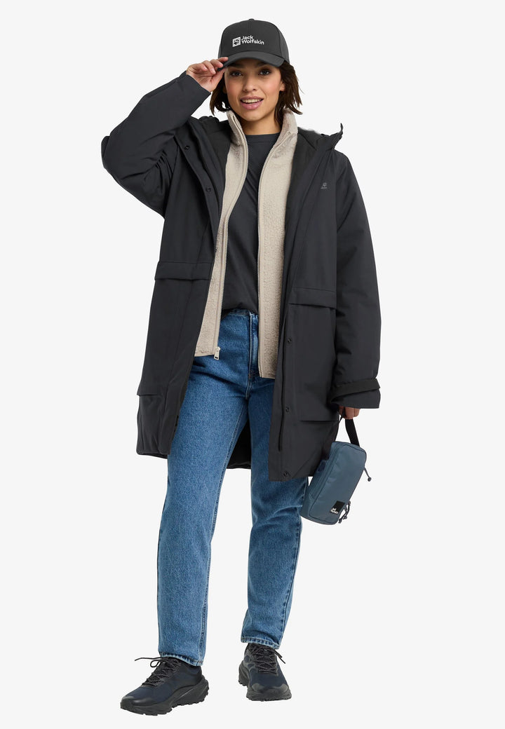 Jack Wolfskin Wintertide Jacket Womens Black