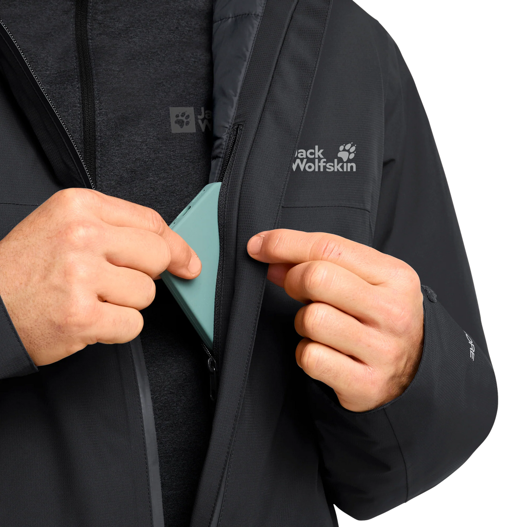 Jack Wolfskin Wisper Insulated Jacket Mens Black