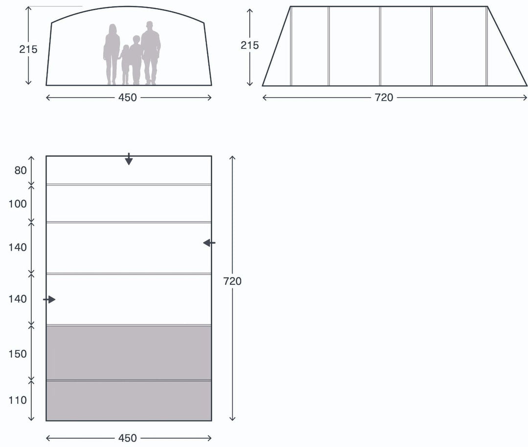 Kampa Saunton 06 Air