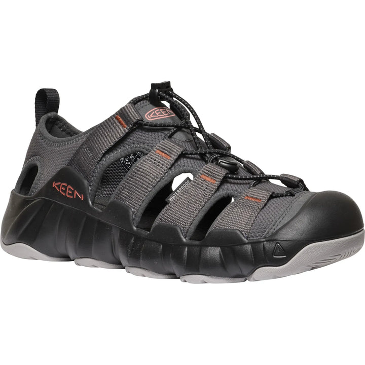 Keen Hyperport H2 Sandal Mens Steel Grey Burnt Brick