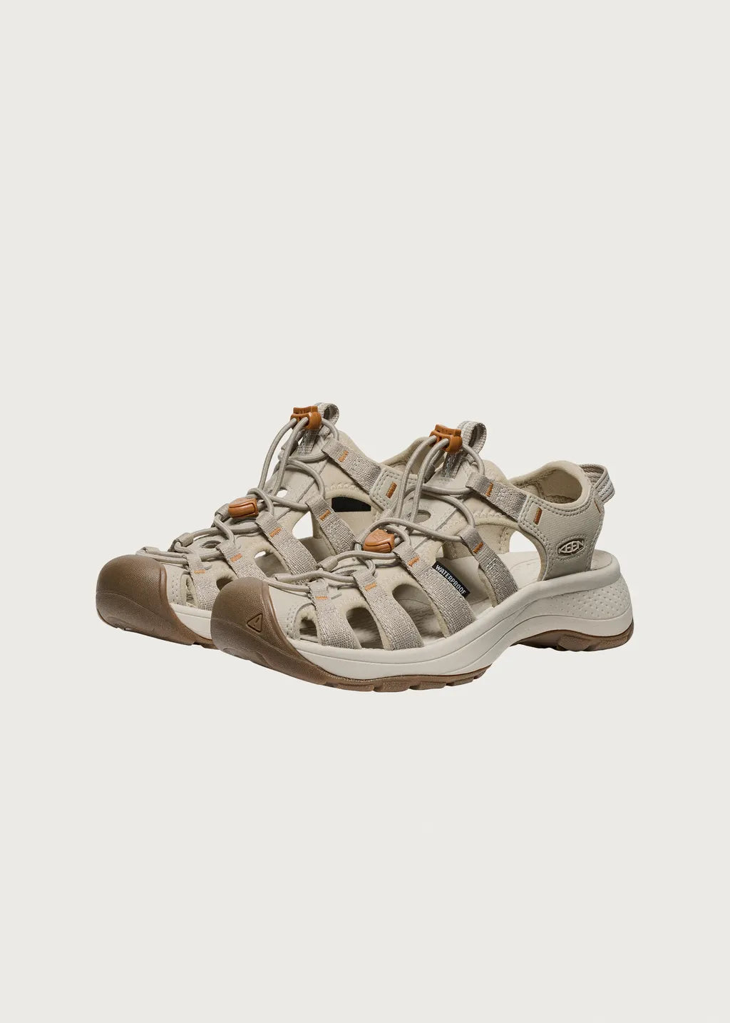 Keen Astoria West Sandal Womens Plaza Taupe Roasted Pecan