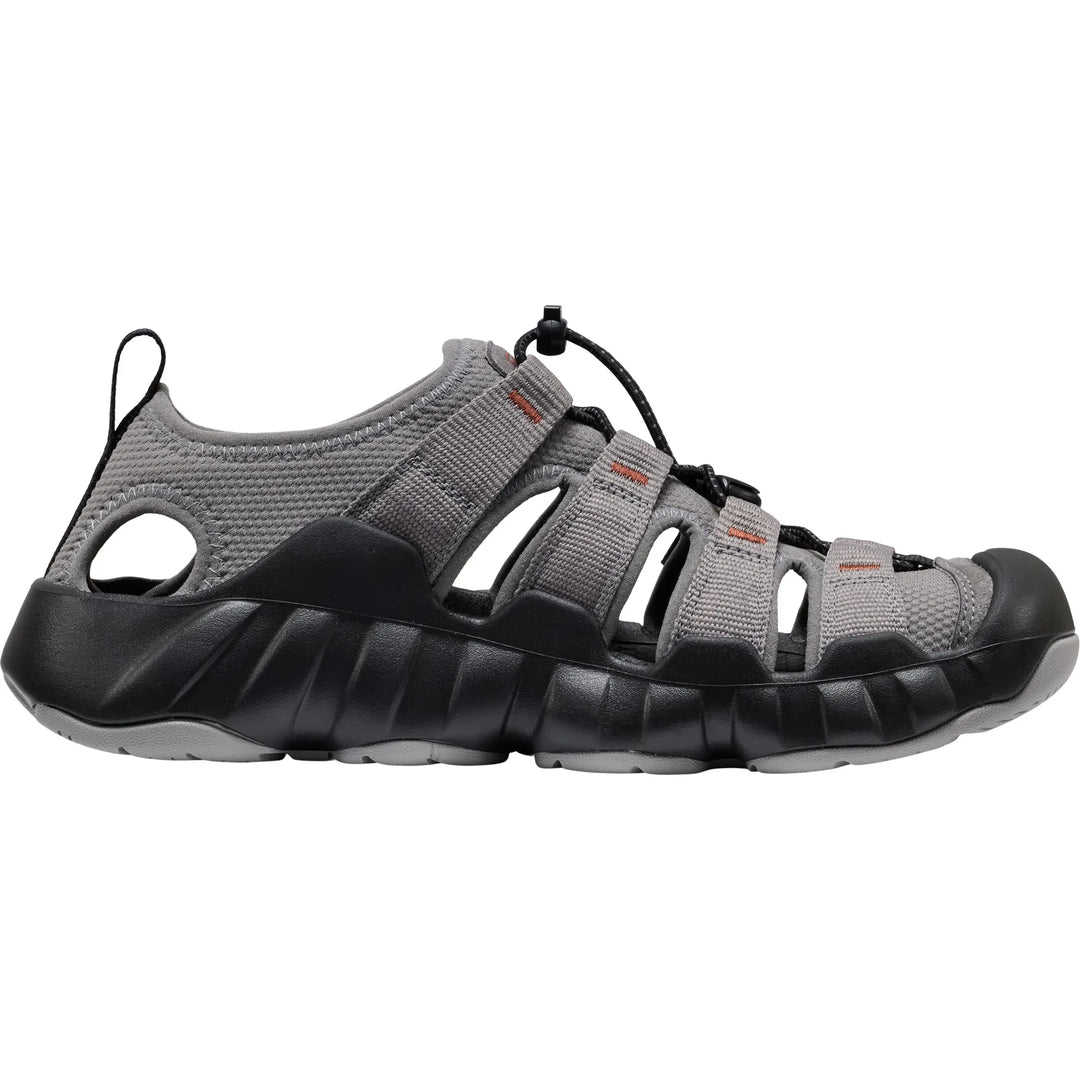 Keen Hyperport H2 Sandal Mens Steel Grey Burnt Brick