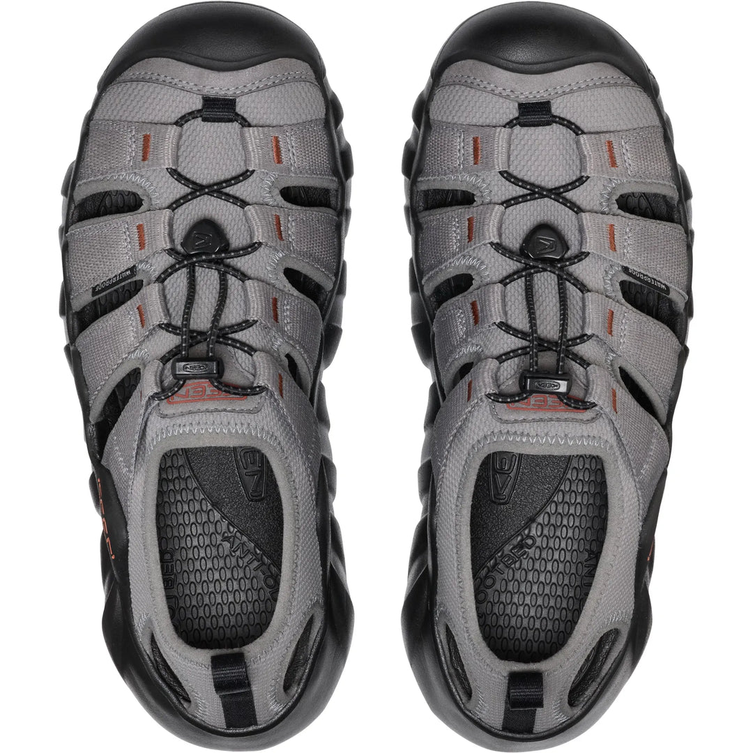 Keen Hyperport H2 Sandal Mens Steel Grey Burnt Brick