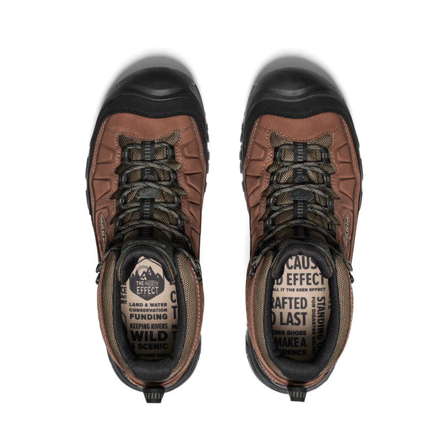 Keen Targhee IV Mid Waterproof Mens Bison/Black