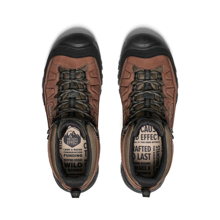 Keen Targhee IV Mid Waterproof Mens Bison/Black