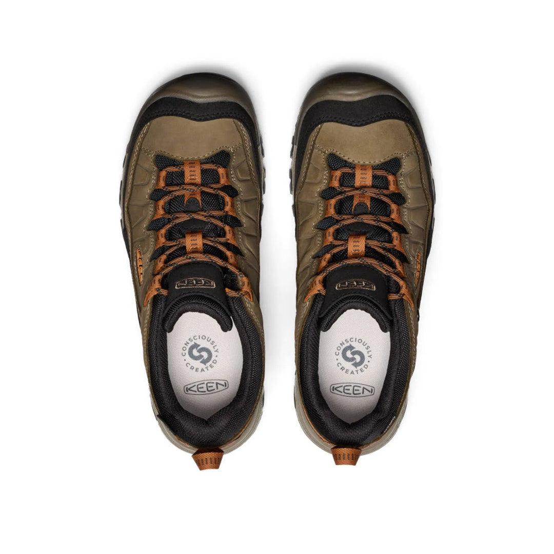 Keen Targhee IV Waterproof Mens Shoe Sea Turtle Roasted Pecan