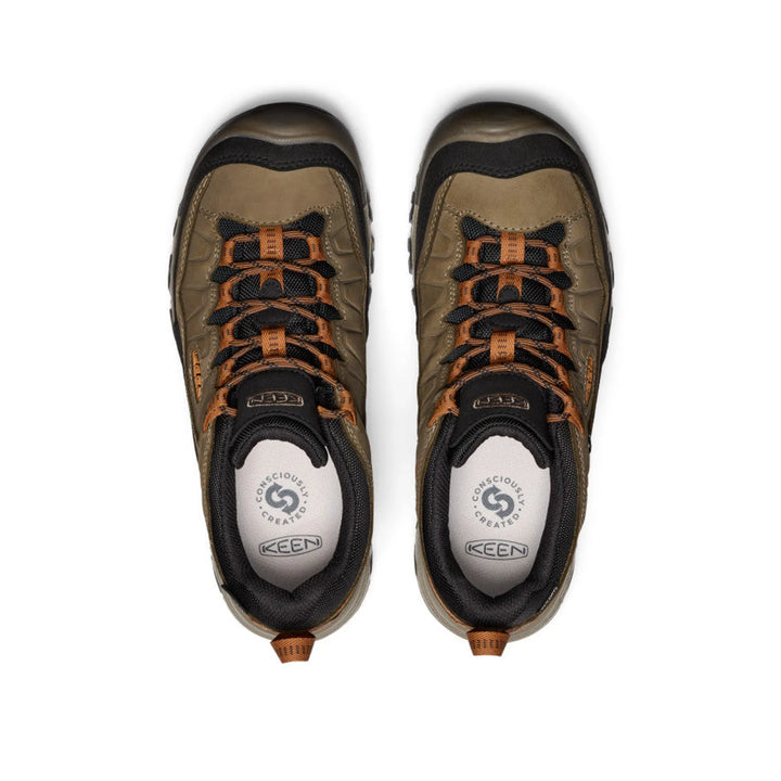 Keen Targhee IV Waterproof Mens Shoe Sea Turtle Roasted Pecan