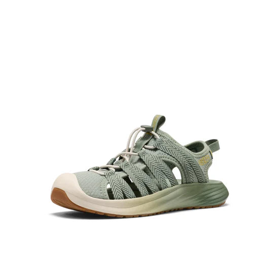 Keen Whisper Lite Sandal Womens Lilly Pad Cream Gold