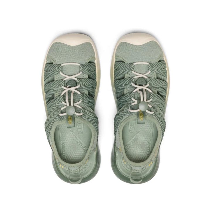 Keen Whisper Lite Sandal Womens Lilly Pad Cream Gold