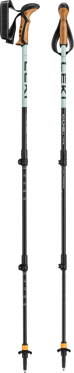 Leki Khumbu Lite AS Trekking Poles Dark Sea Green Black